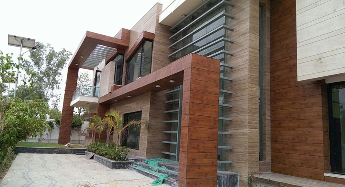 Solid Wood Cladding Elevation Contractors Manufacturers Suppliers In Delhi Noida Gurgaon